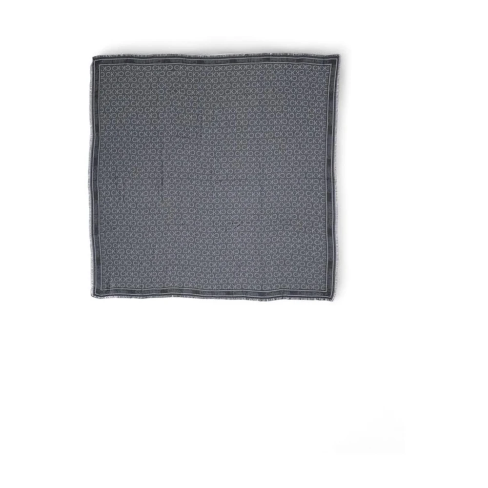 Calvin Klein Zwart Modal Sjaal Dames Collectie Black Dames
