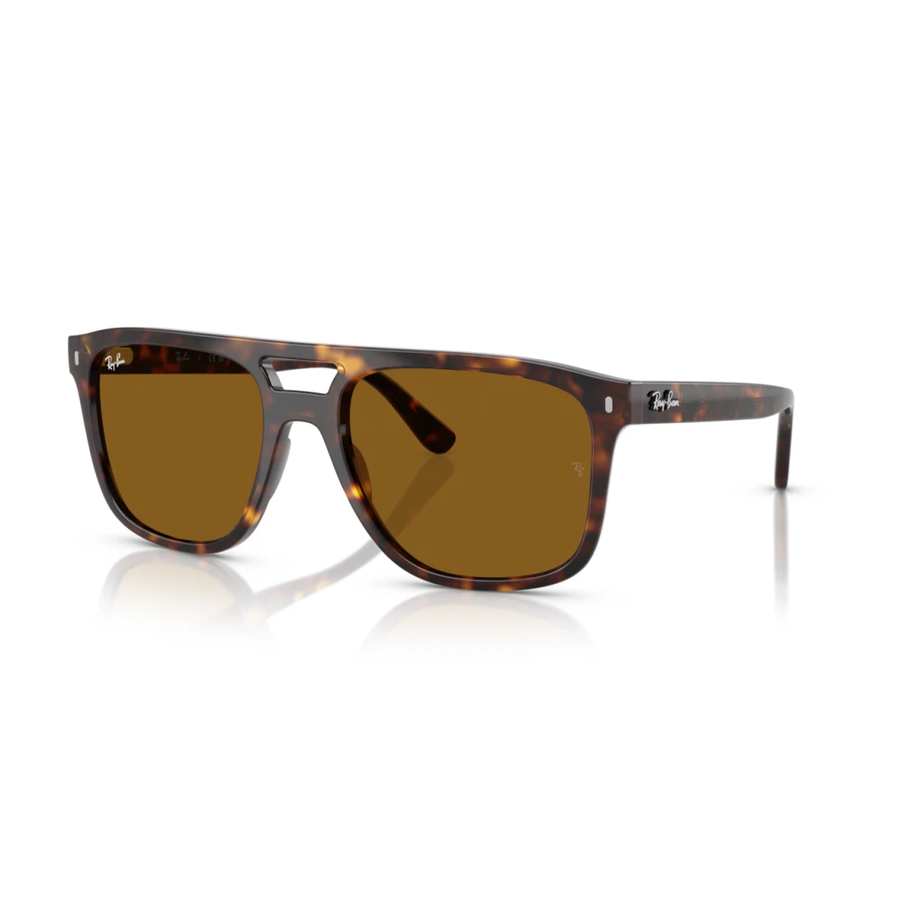 Ray-Ban Unisex Bruin Accessoires One Size, Vierkante Zonnebril