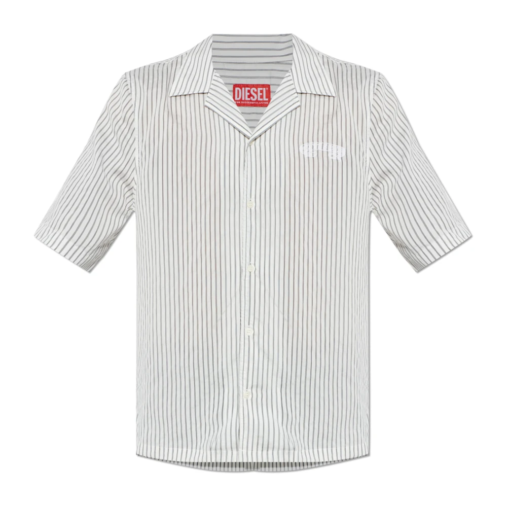 Diesel Uomo Bianco Magliette, Xs, New,