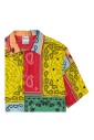 chemise-jaune-a-blocs-de-couleur