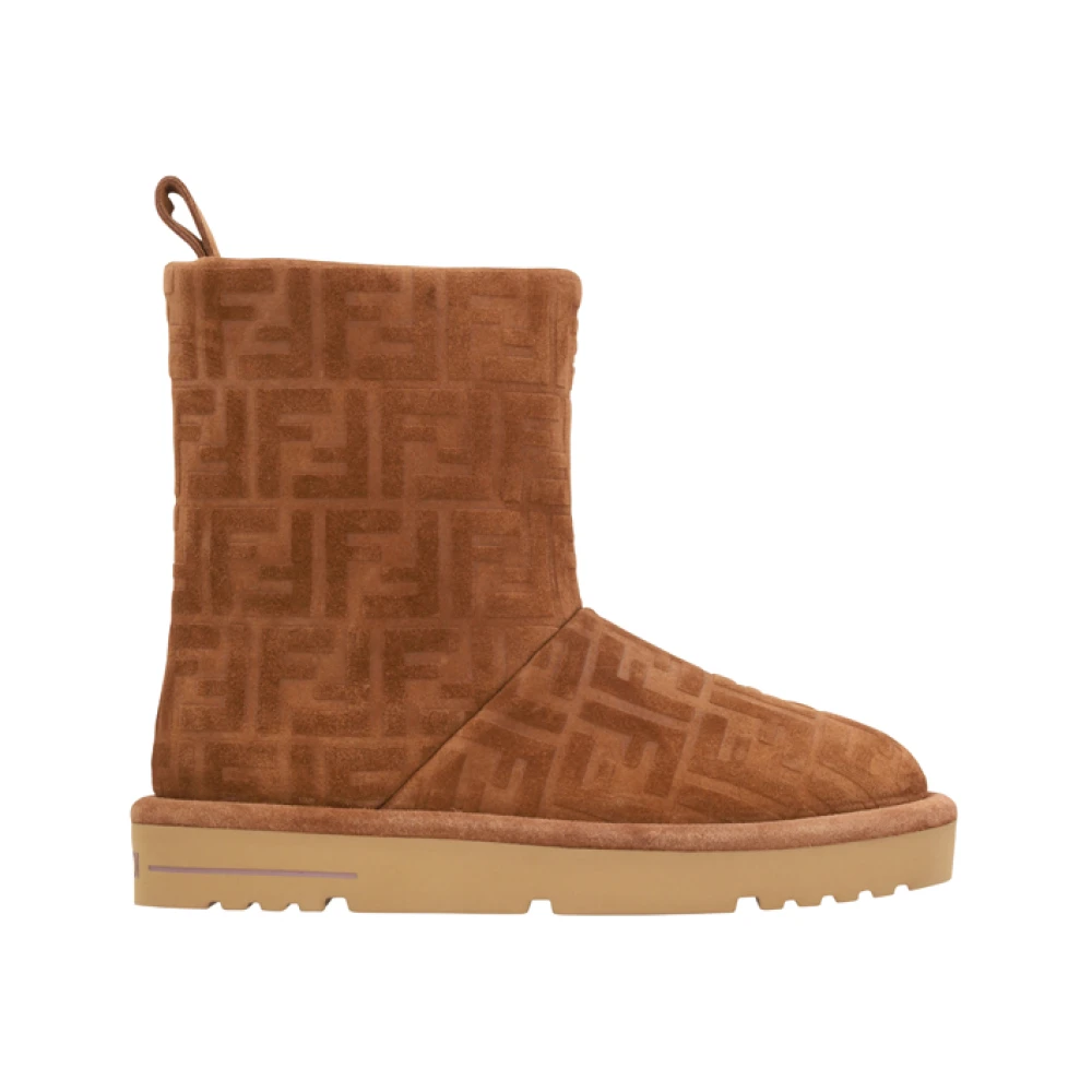 Fendi Women's Brown Apres Chic Boot - Winter Boots - 5 Uk - Shoes