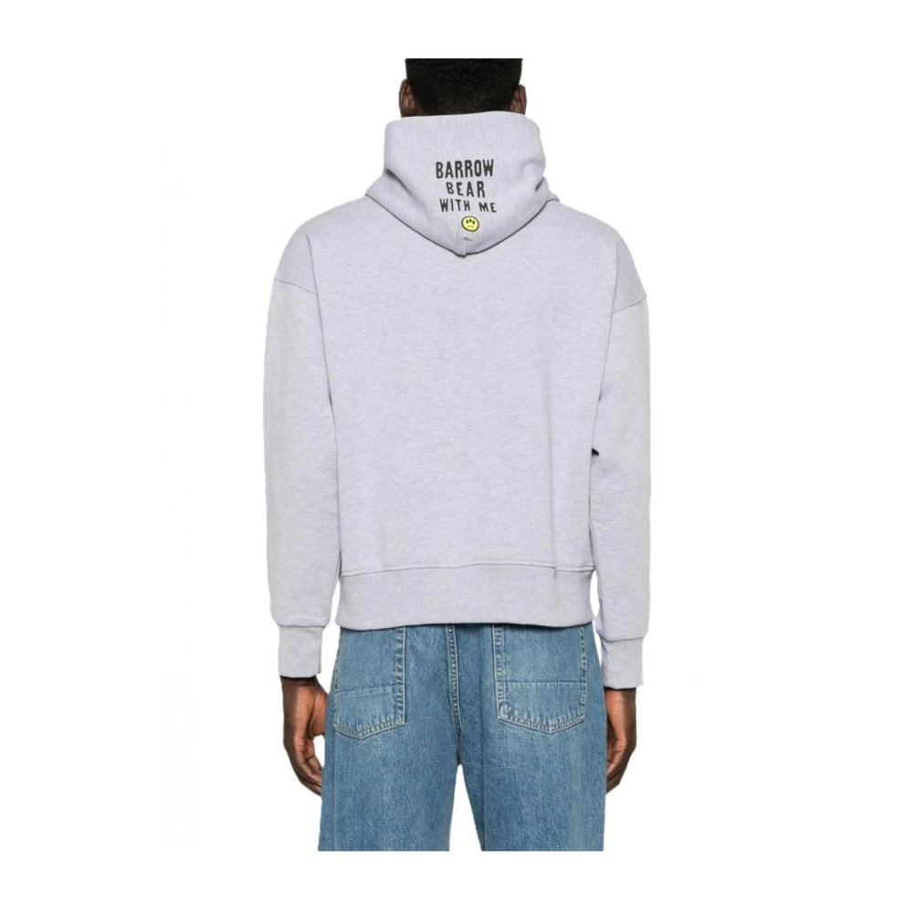 Barrow Stijlvolle Sweatshirts en Hoodies Gray Heren