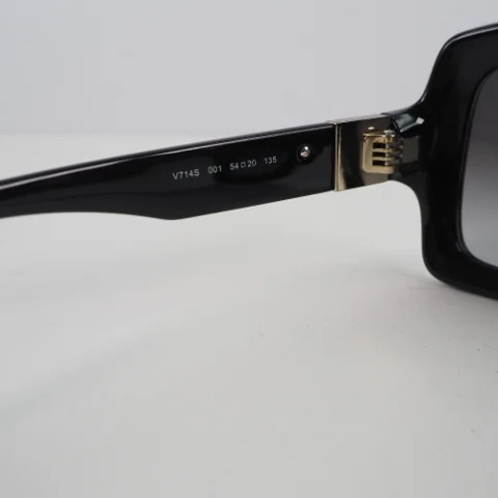 Valentino Vintage Pre-owned Glass sunglasses Black Dames