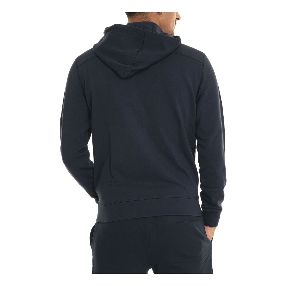 Boss Hoodie met ritssluiting Blue Heren