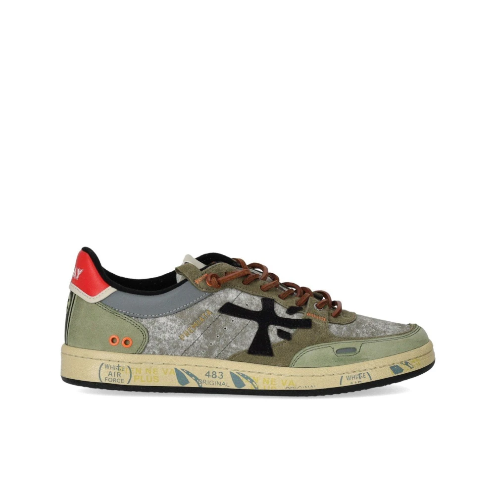 Premiata Bsktclay Sneaker Heren Schoenen Veelkleurig Multicolor