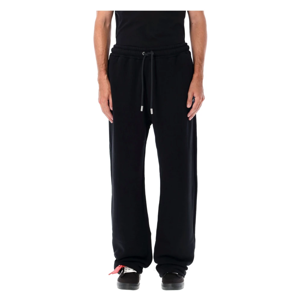 Off White Pixel Diag Zwarte Sweatpants Black Heren