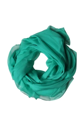 Lyxig Sjal i Siden, Halsduk, Scarfsjal