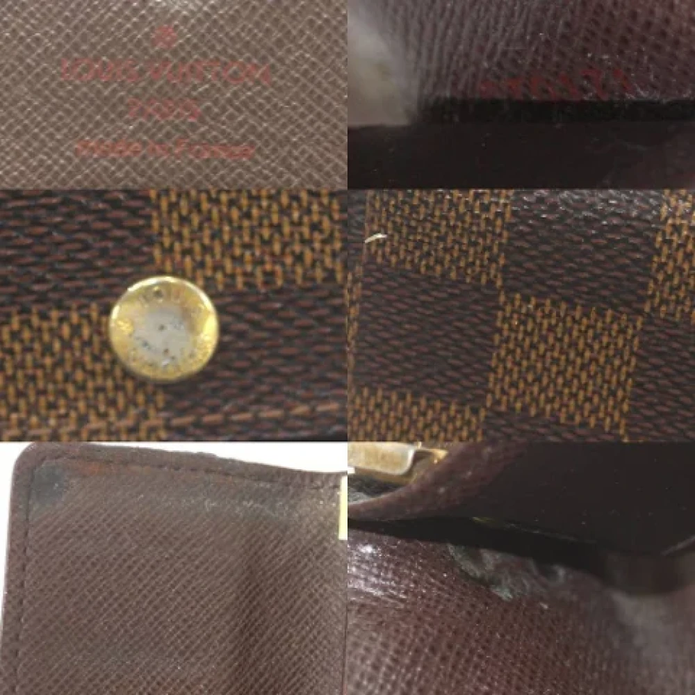 Louis Vuitton Vintage Pre-owned Canvas key-holders Brown Dames