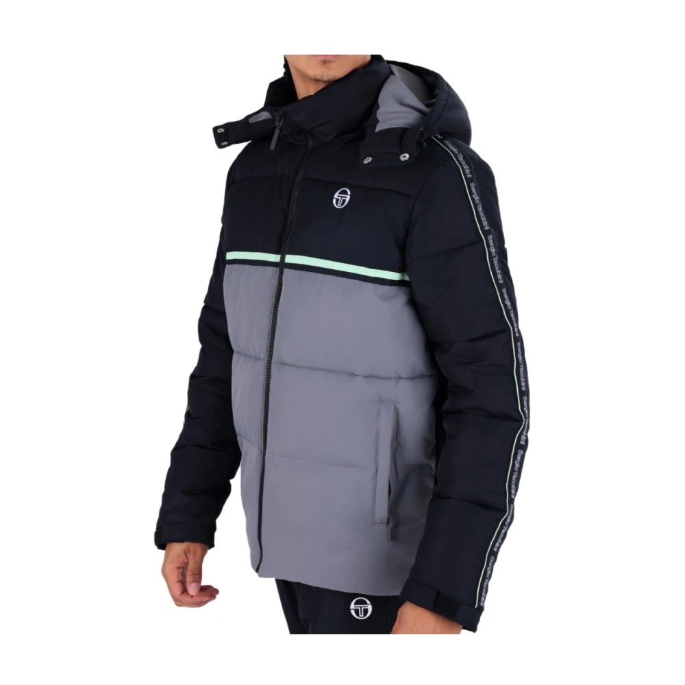 Sergio Tacchini Bicolor Pufferjas Midday Black Heren