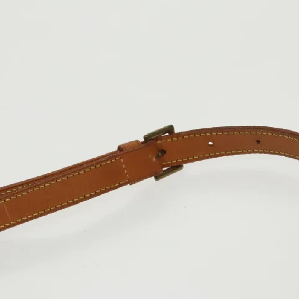 Louis Vuitton Vintage Pre-owned Canvas shoulder-bags Brown Dames