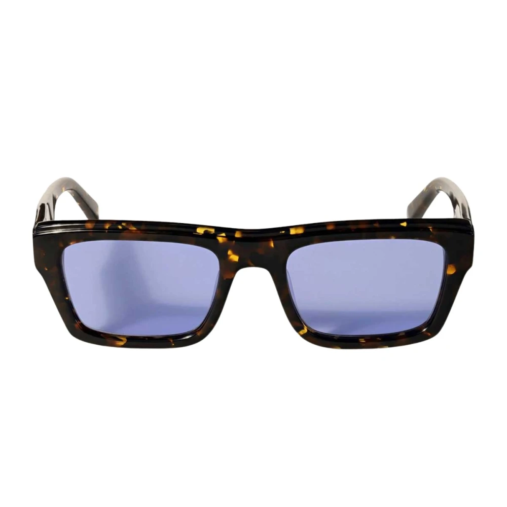 Off White Unisex Brown Sunglasses, 53 Mm, Flint Sunglasses