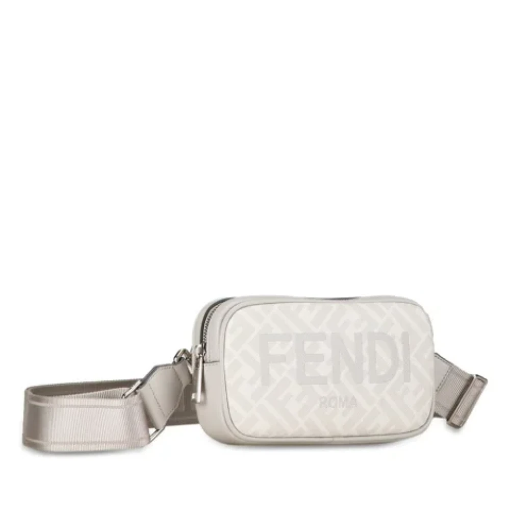 Fendi Vintage Pre-owned Plastic crossbody-bags White Dames