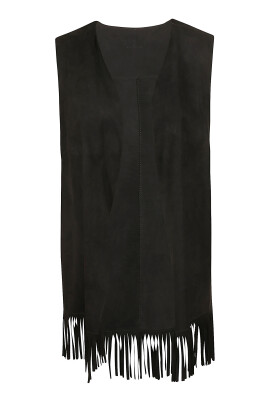 black-leather-fringed-gilet-made-in-italy