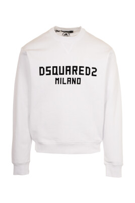 pull-blanc-a-col-rond-avec-logo