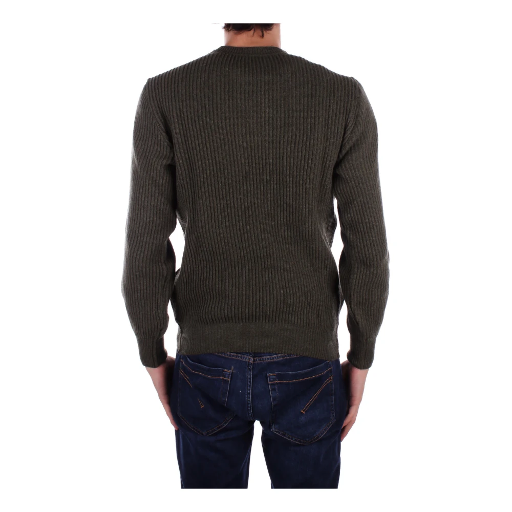 PAUL & SHARK Groene Yachting Sweater Logo Achterkant Green Heren
