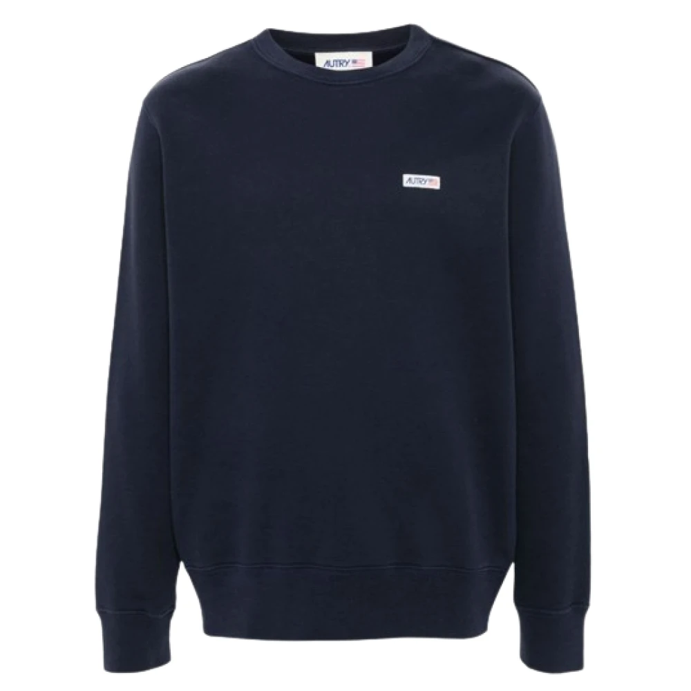 Autry Casual Sweatshirt voor Mannen Blue Heren