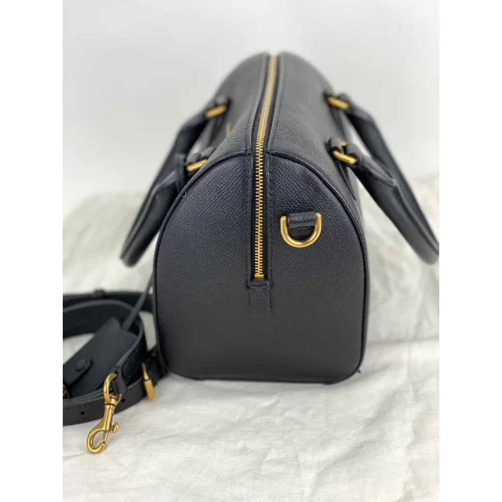 Balenciaga Vintage Pre-owned Leather handbags Black Dames