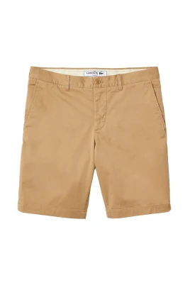 Slim Fit Stretch Bomull Bermuda Shorts