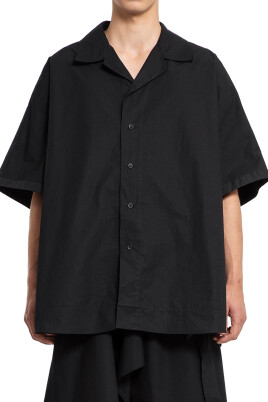 black-towel-shirt-with-notched-collar