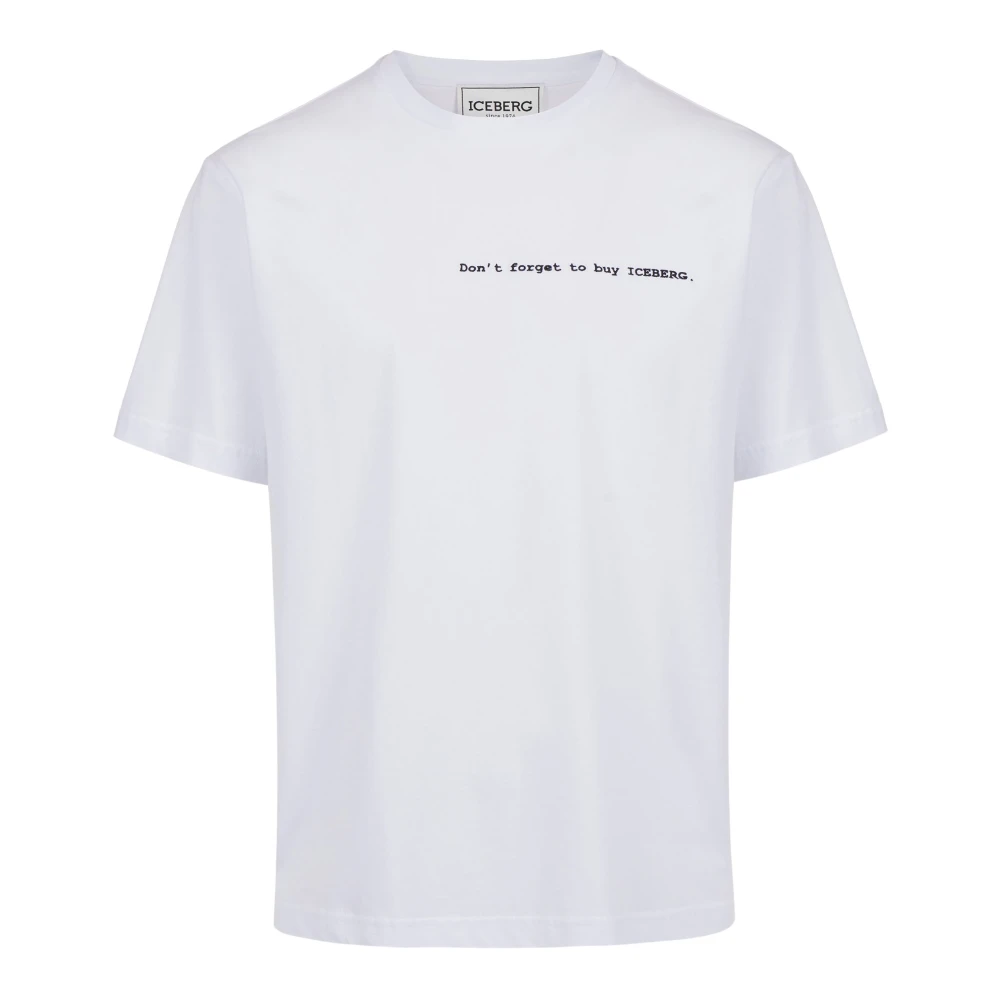 Iceberg - Tops > T-Shirts - White - Iceberg - Modalova