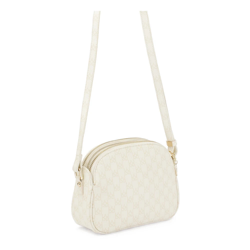 Kazar monogramleren crossbody White Dames