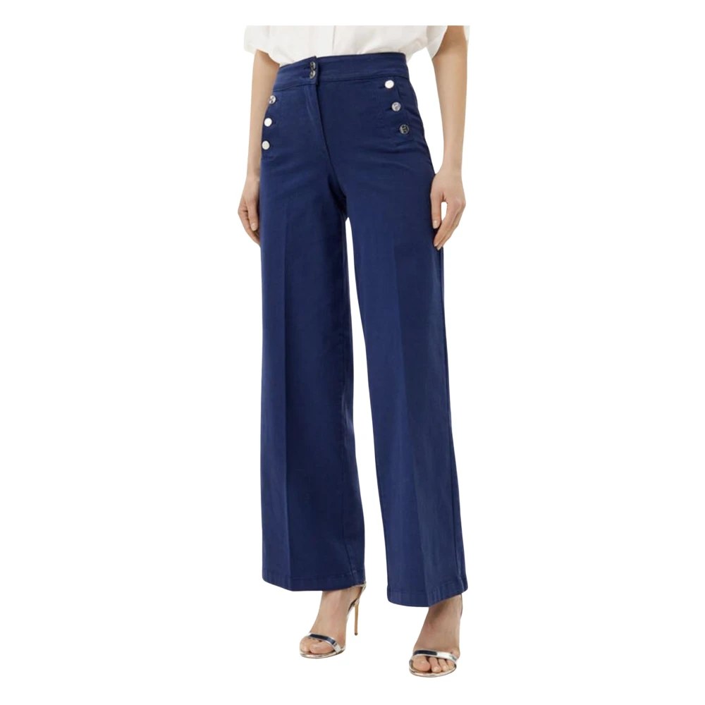 Trousers > Wide Trousers - - Silvian Heach - Modalova
