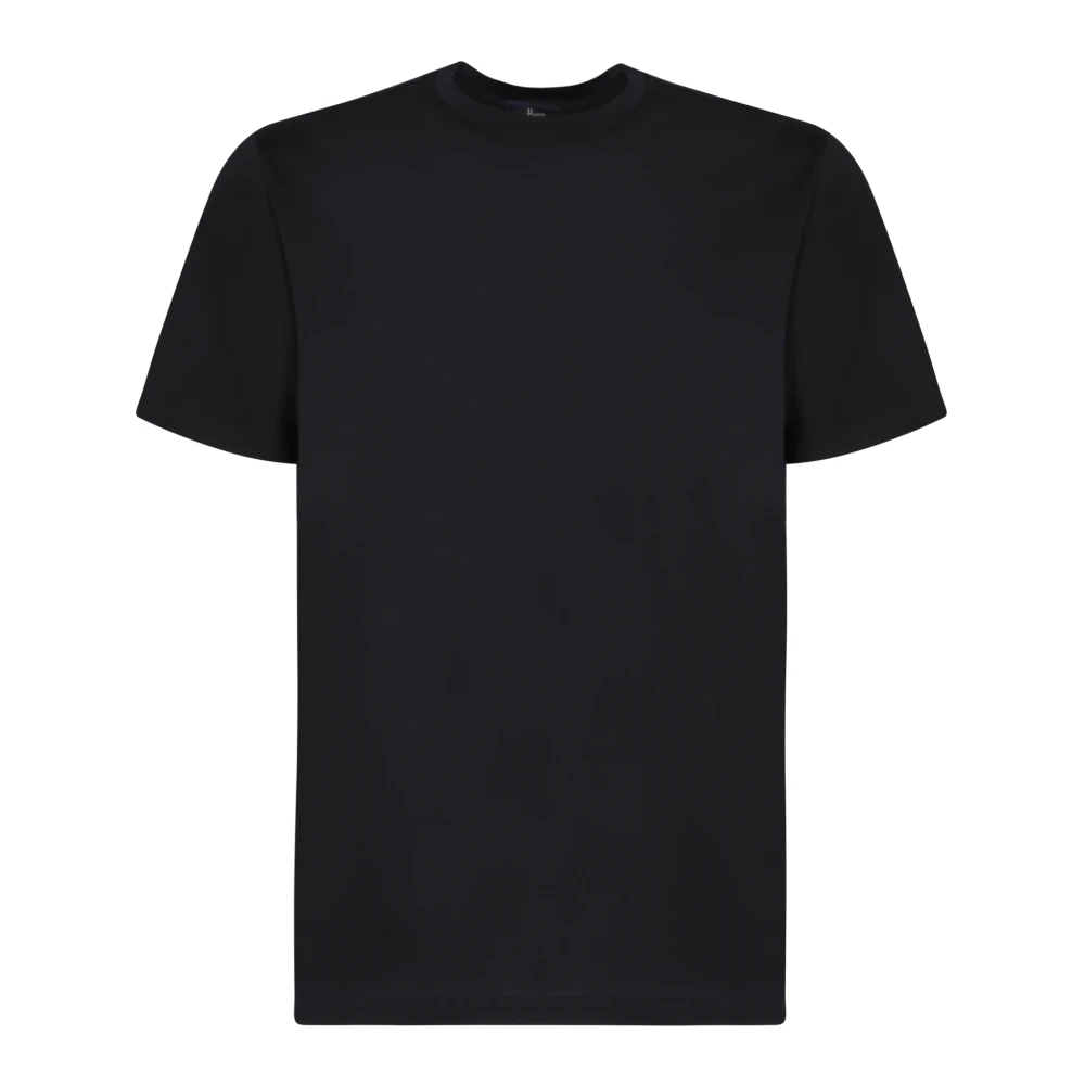 Herno - Tops > T-Shirts - Black - Herno - Modalova