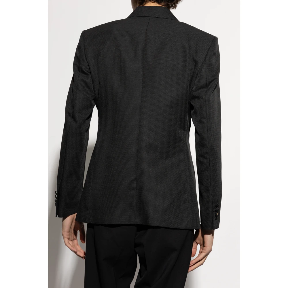 Dolce & Gabbana Double-breasted blazer Black Heren