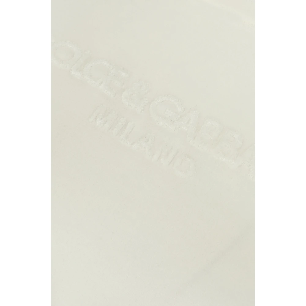 Dolce & Gabbana Casual Katoenen T-Shirt voor Mannen Beige Dames