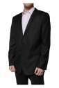 blazer-en-laine-rayee-a-revers-en-pointe