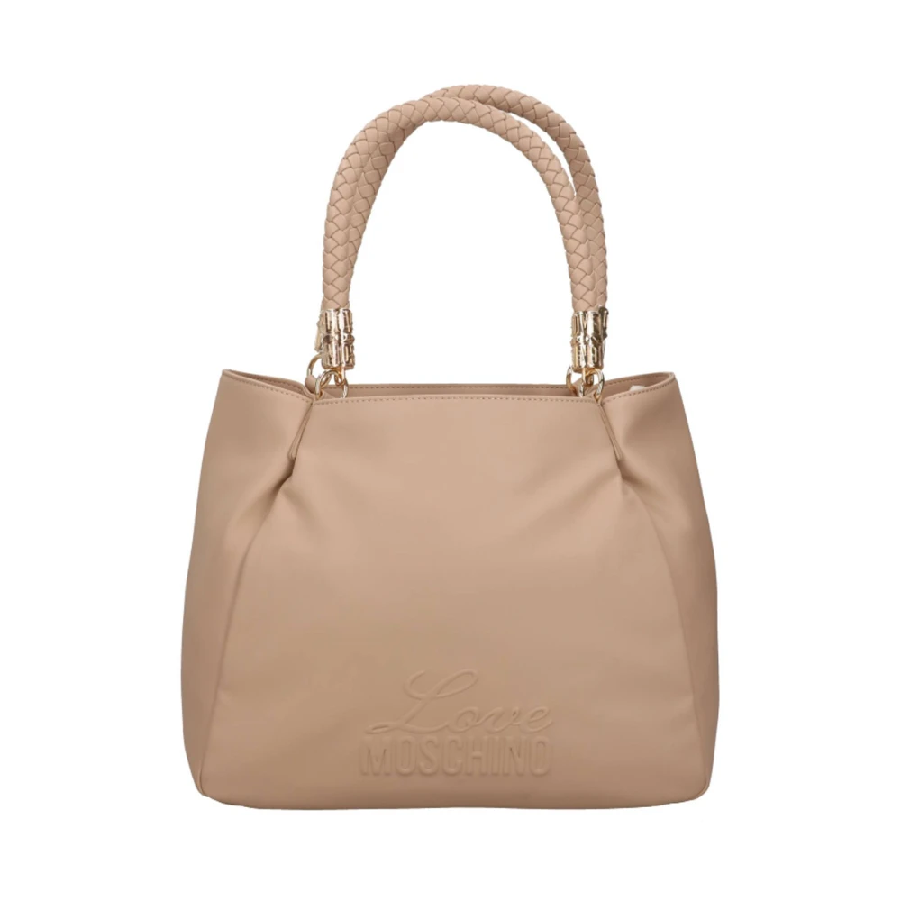 Love Moschino Donna Beige Borse, Taglia Unica, New,