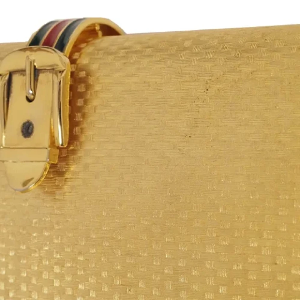 Gucci Vintage Pre-owned Metal gucci-bags Yellow Dames