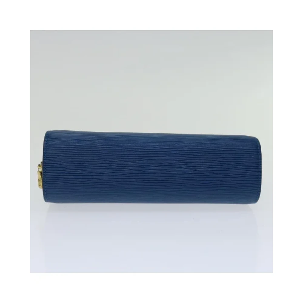 Louis Vuitton Vintage Pre-owned Leather louis-vuitton-bags Blue Dames