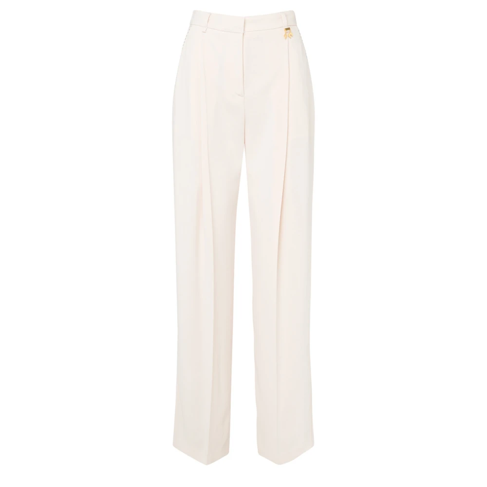 Trousers > Straight Trousers - - Elisabetta Franchi - Modalova