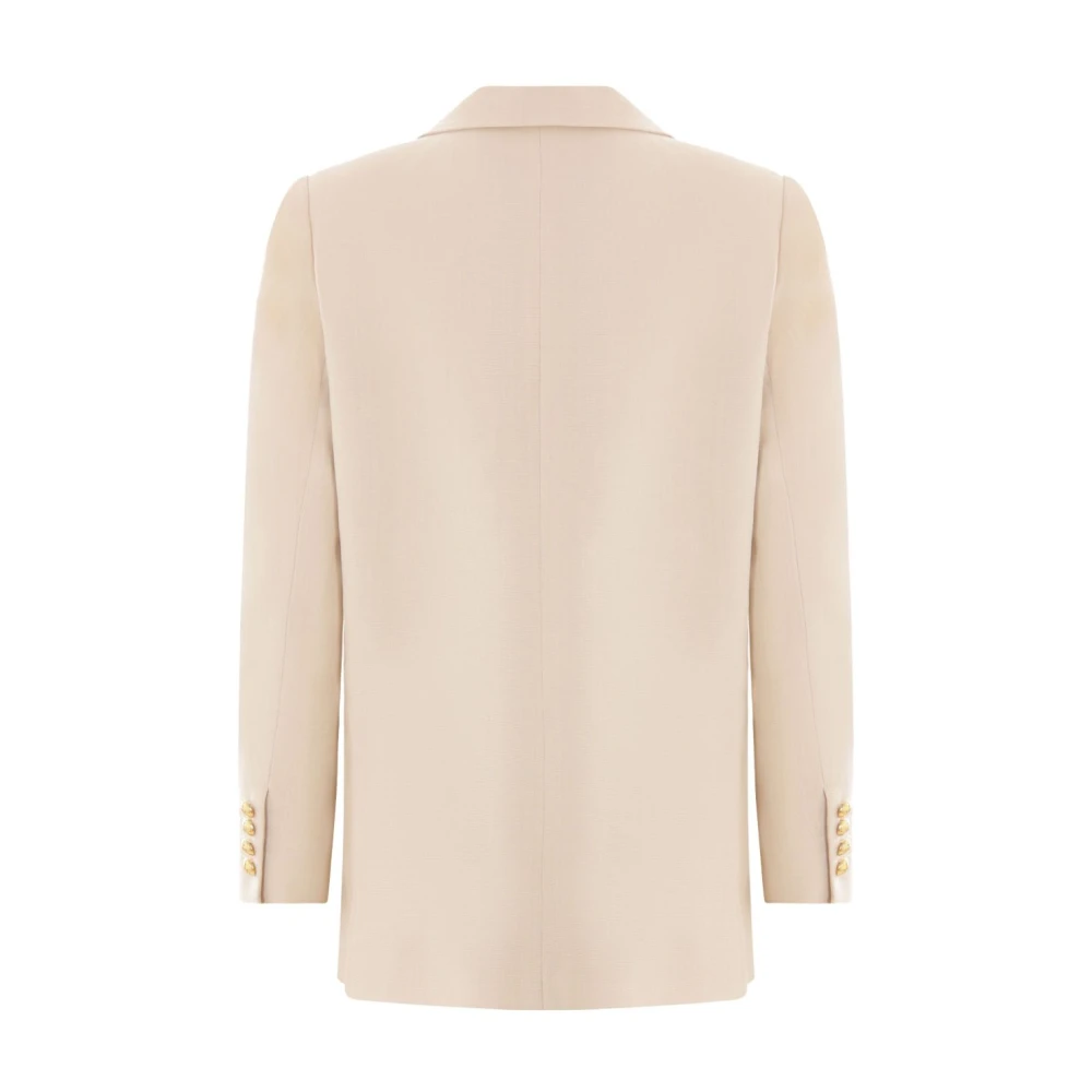 Blazé Milano Ivoor Blazer Jas Dames Buitenkleding Pink Dames