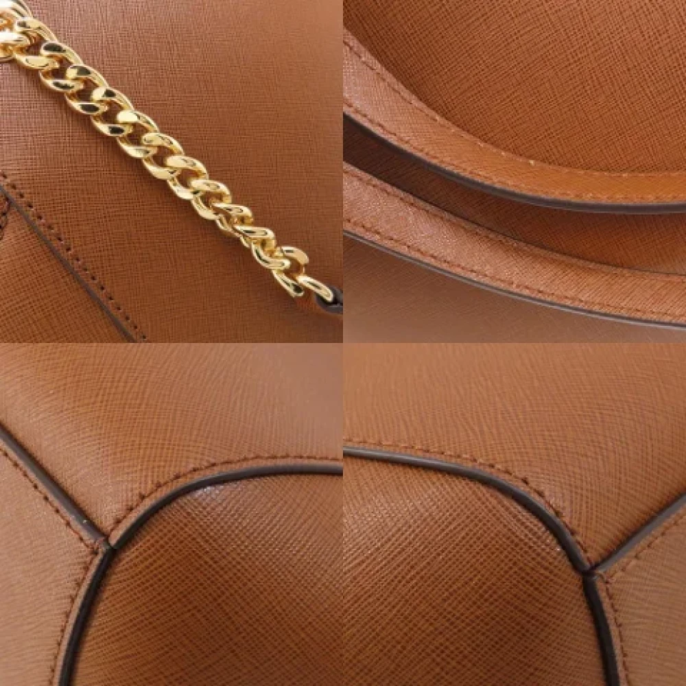 Michael Kors Pre-owned Plastic totes Brown Dames