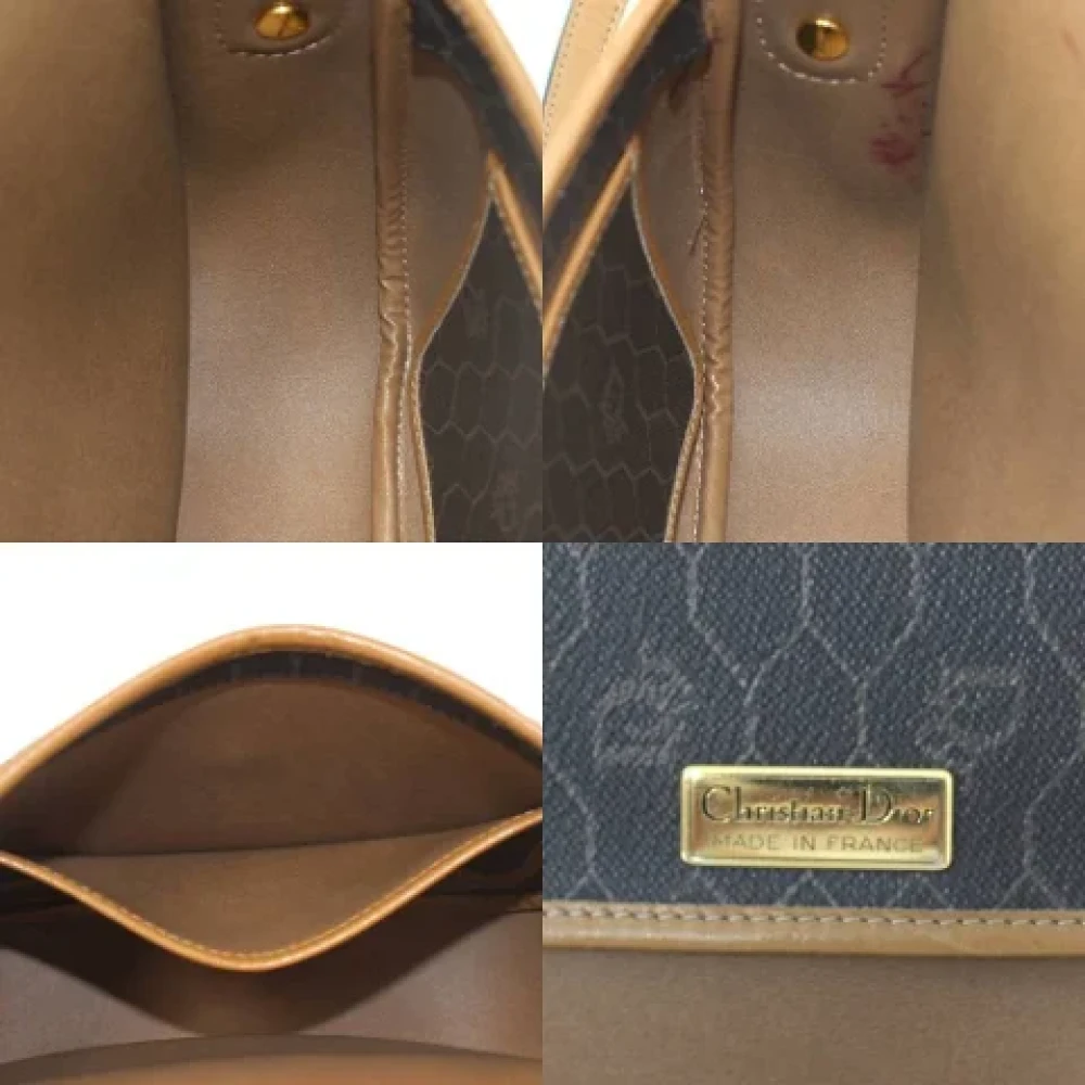 Dior Vintage Pre-owned Fabric dior-bags Brown Dames