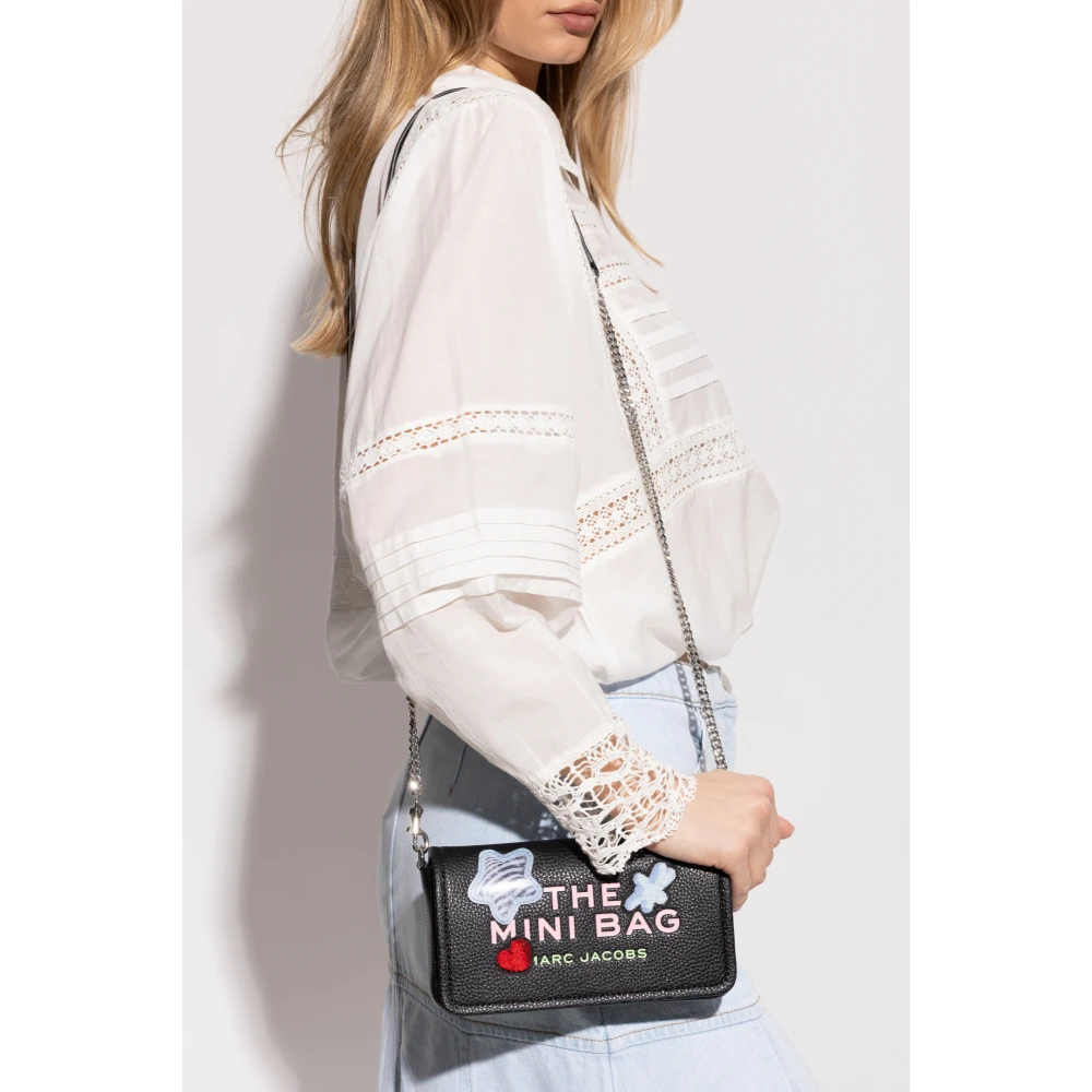 Marc Jacobs Schoudertas The Mini Bag Black Dames