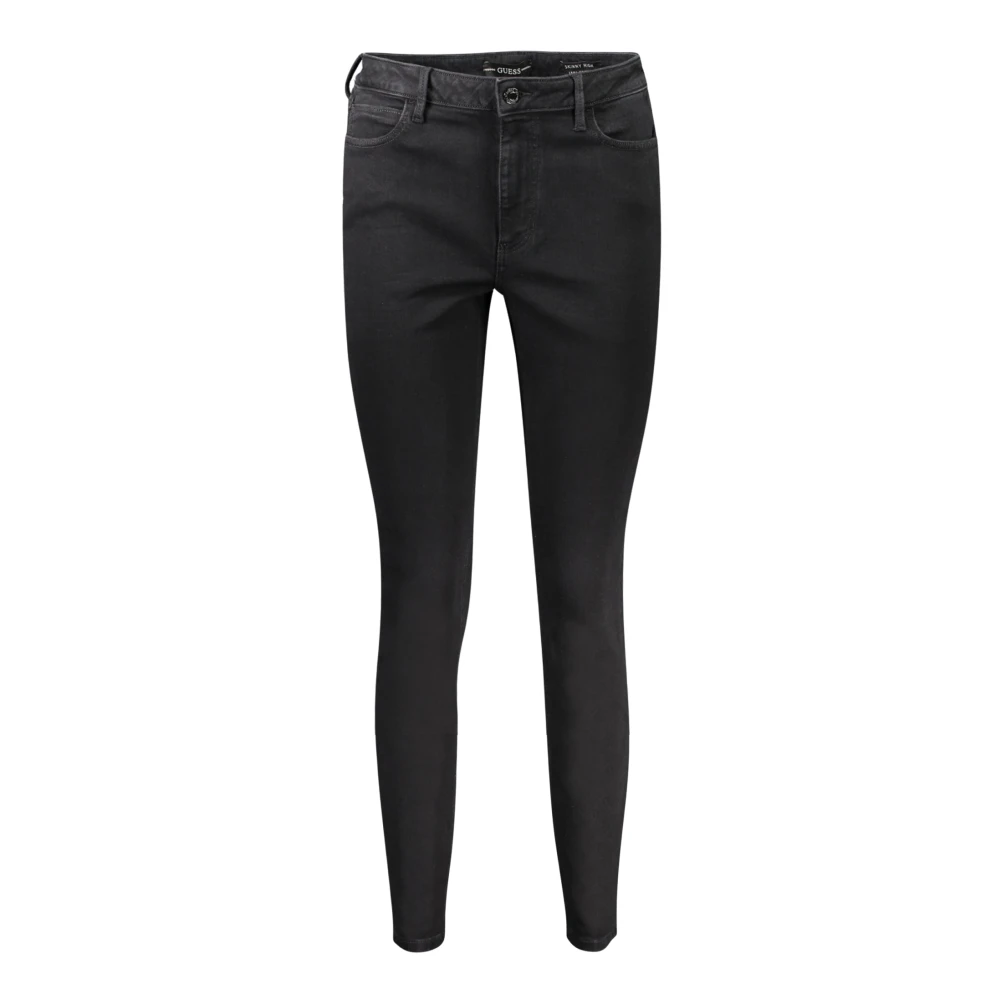 Guess Women's Black Skinny High Denim Jeans - Skinny Fit Jeans - W26 L29- Jeans