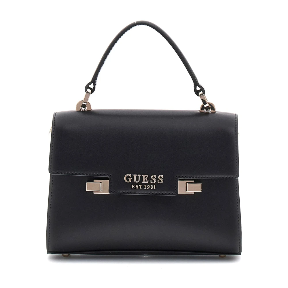 Guess Women's Black Eco Mietta Small Shoulder Bag
