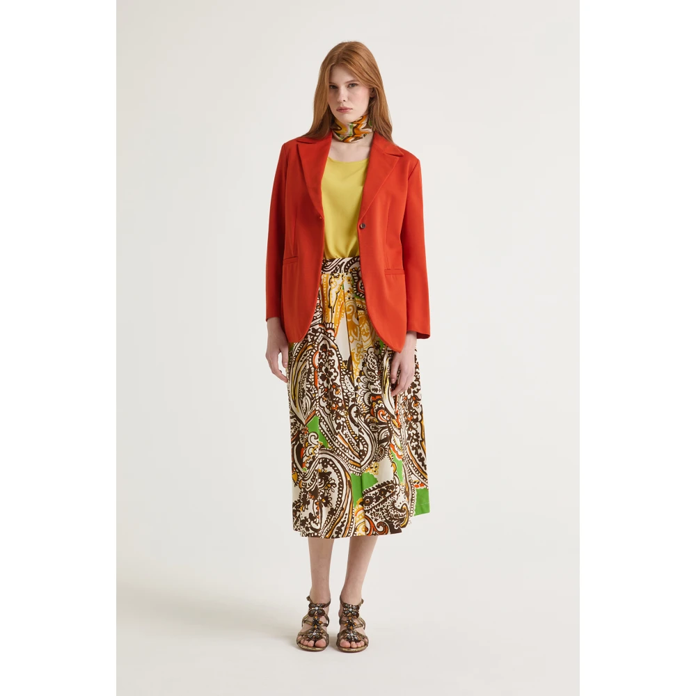 Maliparmi Milano Stitching JAS Orange Dames
