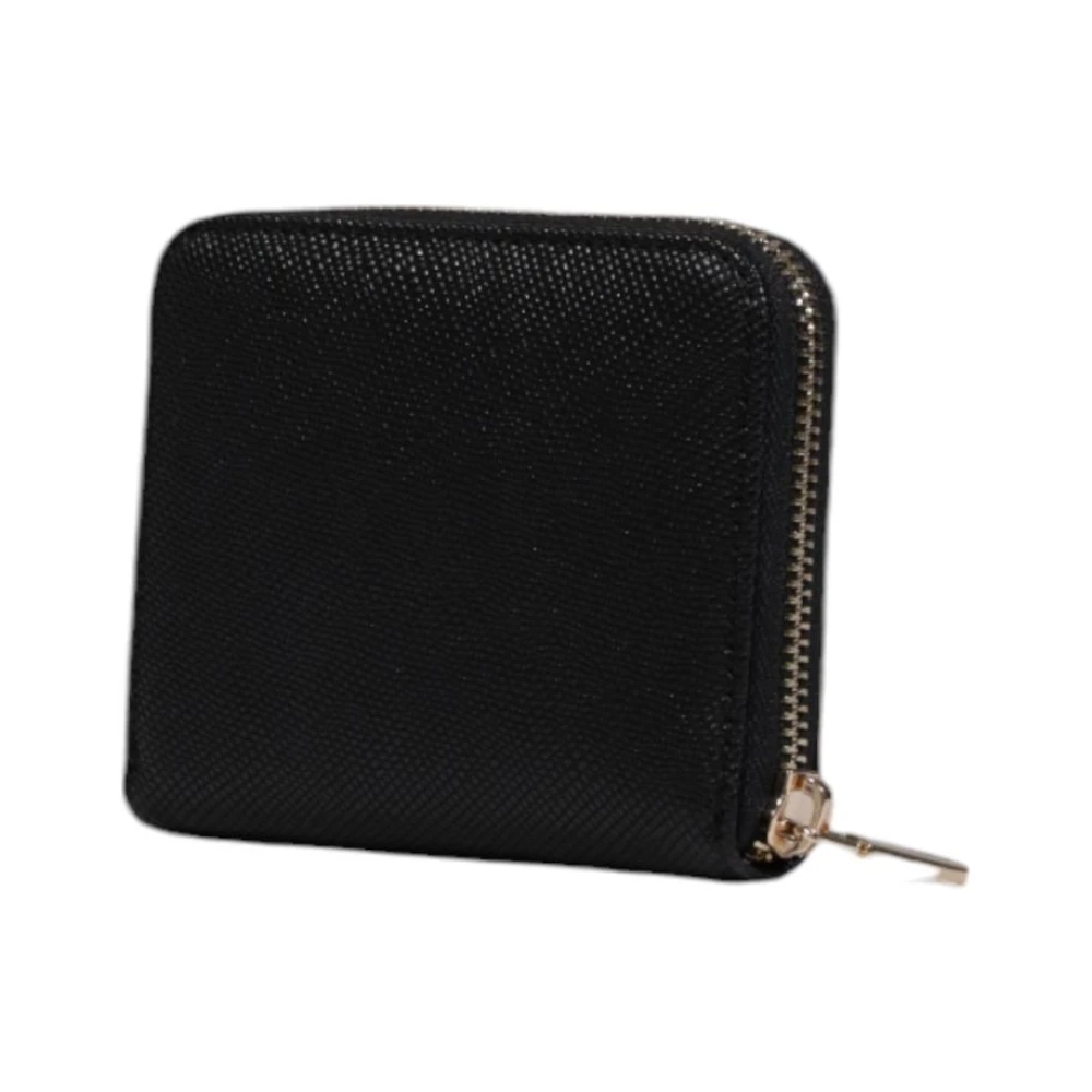 Guess Stijlvolle ritsportemonnee Model Lw00070 Black Dames
