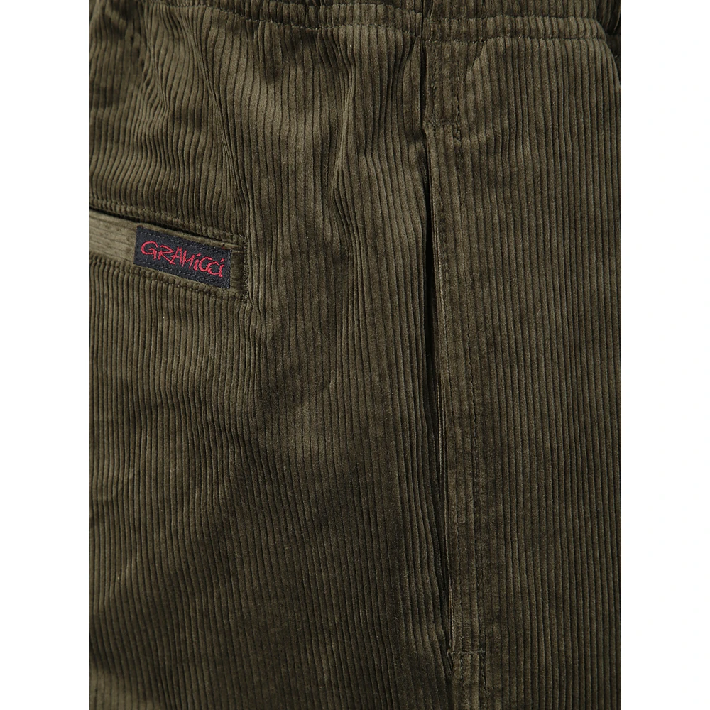 Gramicci Corduroy Stijlvolle Broek Green Heren