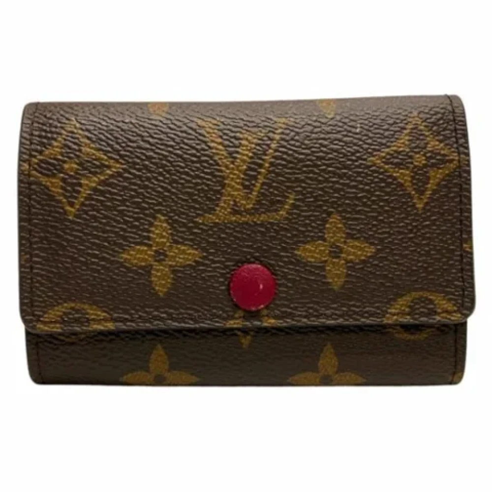 Louis Vuitton Vintage Pre-owned Canvas key-holders Brown Dames