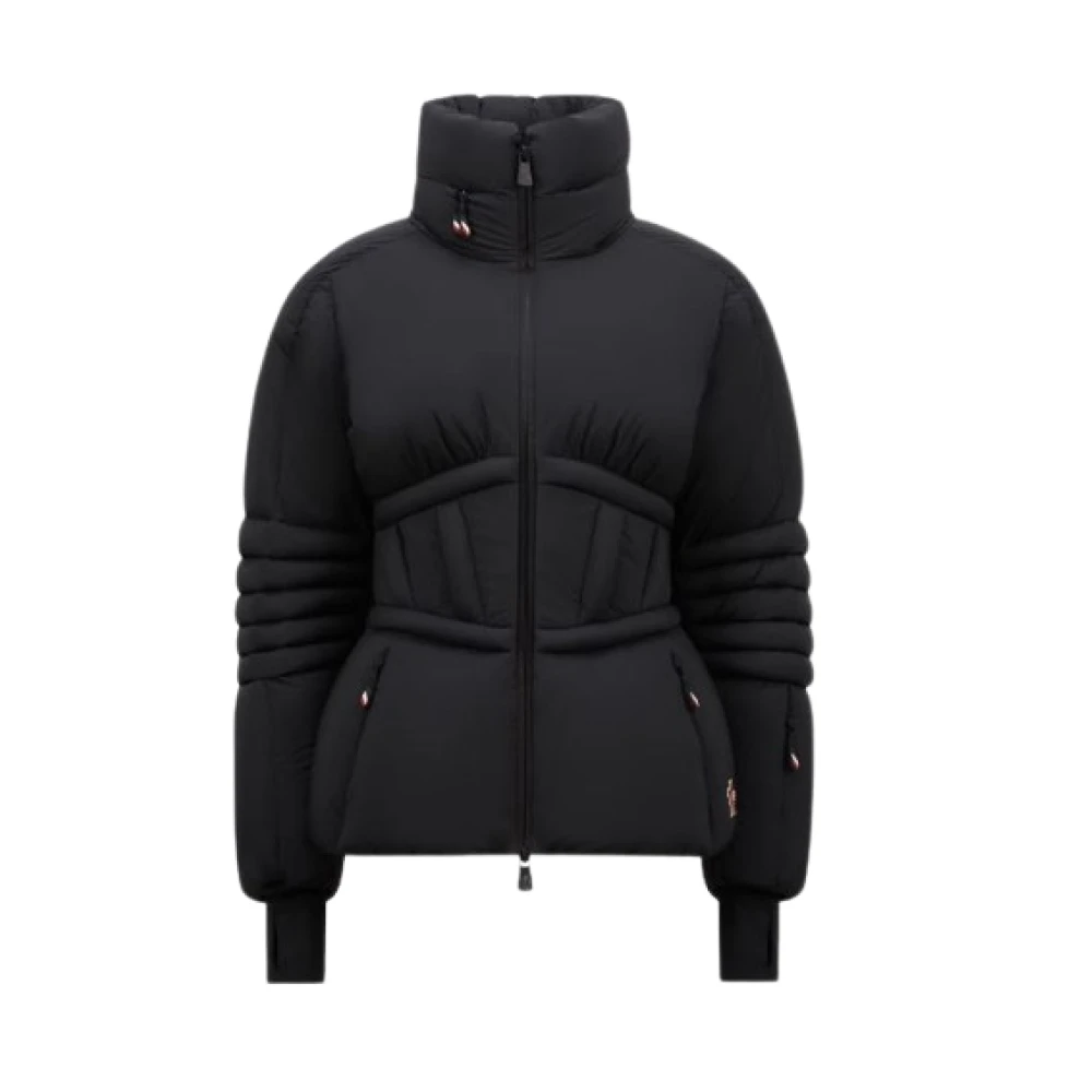 Moncler Zwarte Grenoble Jas met Capuchon Black Dames