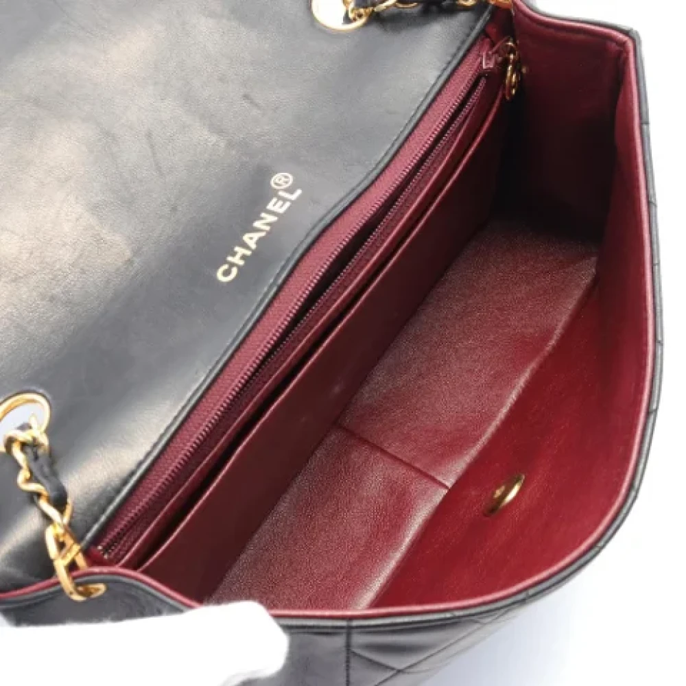 Chanel Vintage Pre-owned Leather chanel-bags Black Dames