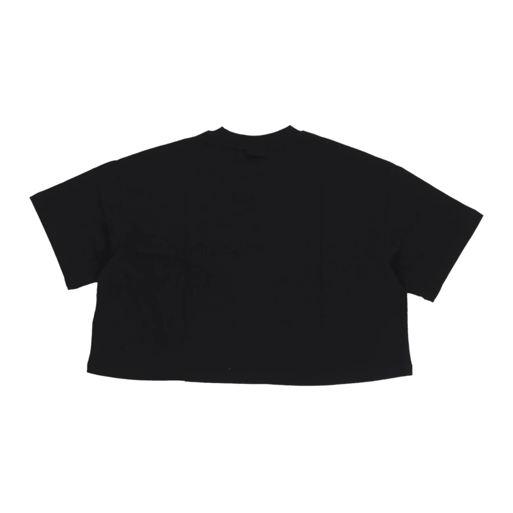 Karl Kani Essentiële Crop Tee Korte Mouw T-shirt Black Dames