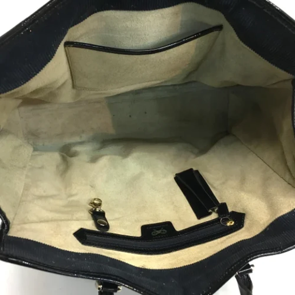 Anya Hindmarch Pre-owned Leather totes Blue Dames