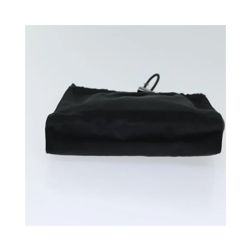 Prada Vintage Pre-owned Satin prada-bags Black Dames