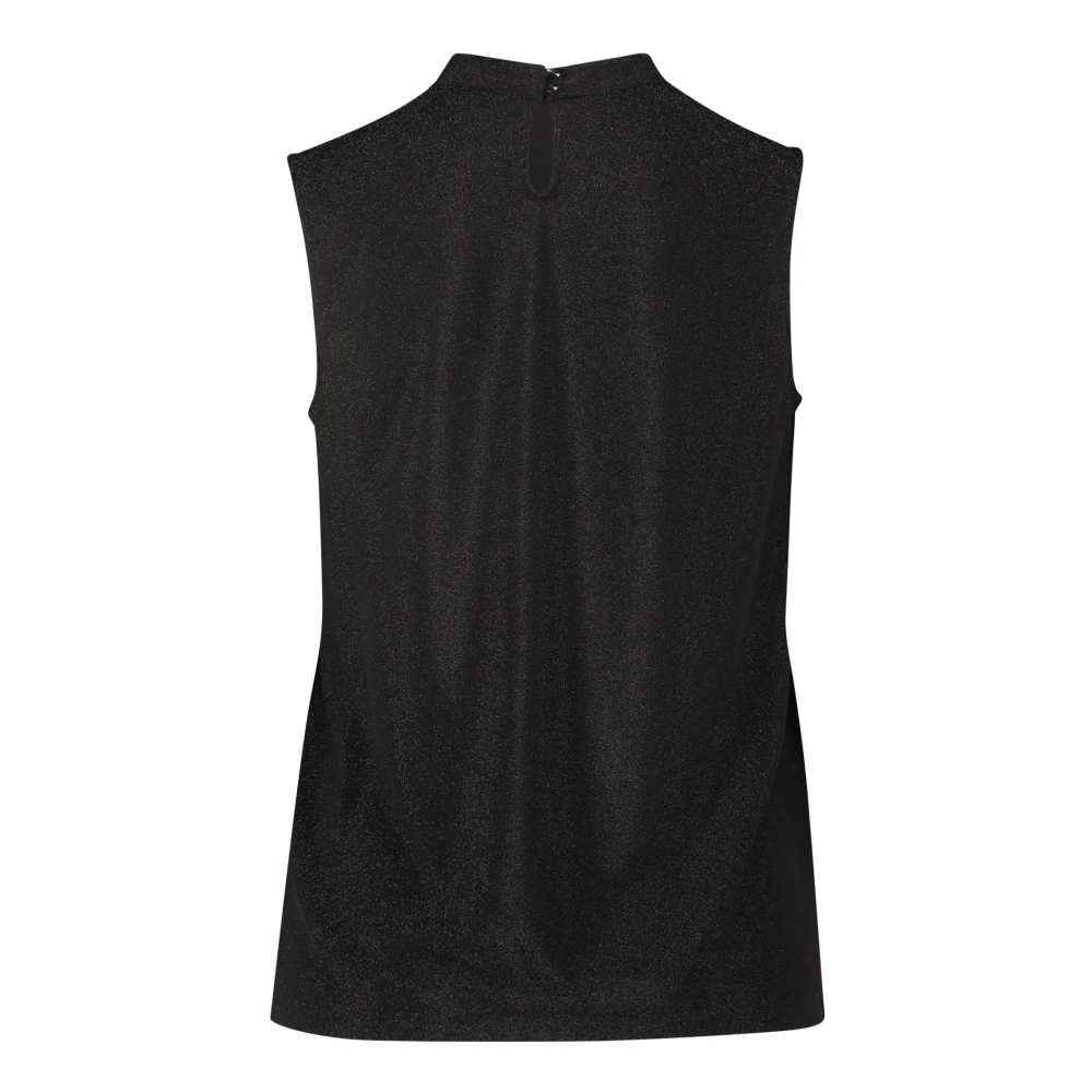 Betty & Co Lurex Blouse Top Black Dames